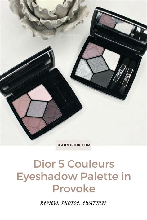 dior provoke palette swatches|Dior show eye shadows.